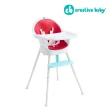 【Creative Baby 創寶貝】三合一成長型餐椅-紅色(最新升級改版)