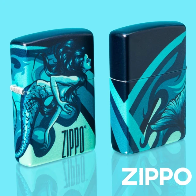 Zippo 鯊魚拼貼畫Guy Harvey設計防風打火機(美