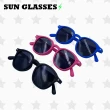 【GUGA】兒童偏光太陽眼鏡 鉚釘星星(偏光鏡片 UV400防紫外線 耐彎折 不易變形損壞 兒童墨鏡 適合4-7歲配戴)