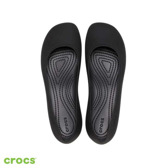 【Crocs】女鞋 布魯克林平底鞋(209384-001)