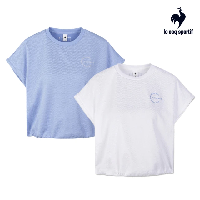 LE COQ SPORTIF 公雞 休閒潮流短袖T恤 女款-2色-LKT22206