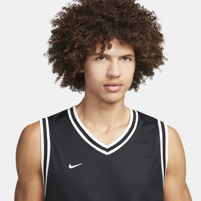 【NIKE 耐吉】籃球背心 上衣 球衣 運動 男 女 AS M NK DF DNA JERSEY 黑色(FQ3708010)