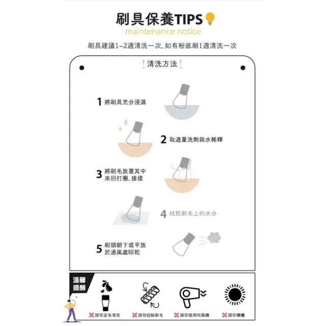 【艾諾琪 ENERGY】大師系列-M523 指腹遮瑕刷(化妝刷具)