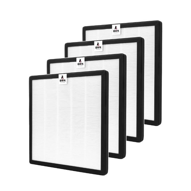 【蟎著媽】複合式濾網4入優惠組(適用 SHARP 夏普 寶寶機 空氣清淨機 FU-H30T FU-J30T-W FZ-F30HFE)