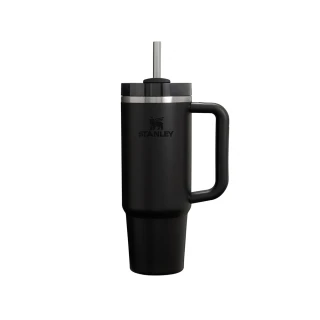 【Stanley】冒險系列 吸管隨手杯2.0 0.88L 消光黑(10-10827-541)