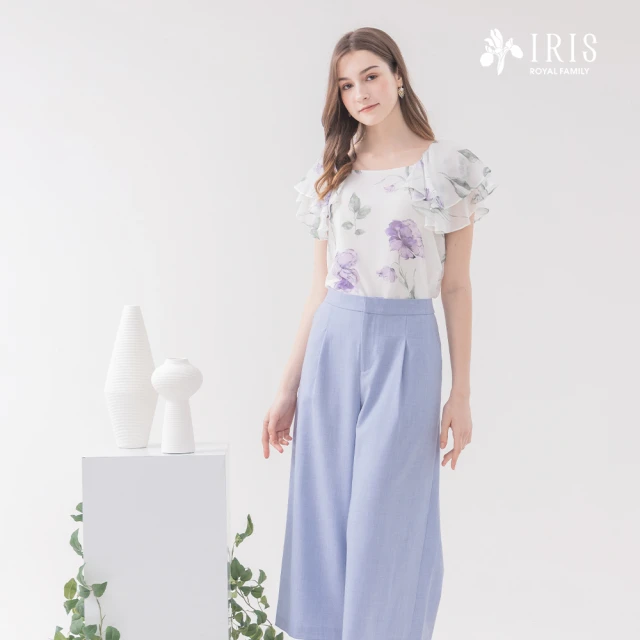 IRIS 艾莉詩 淡雅雪紡壓褶洋裝-3色(42641) 推薦