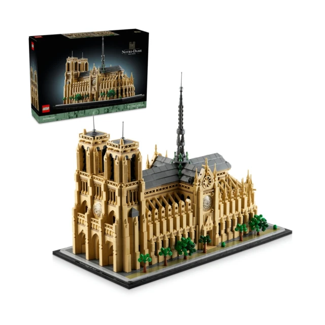 LEGO 樂高 建築系列 21061 巴黎聖母院(法國地標 