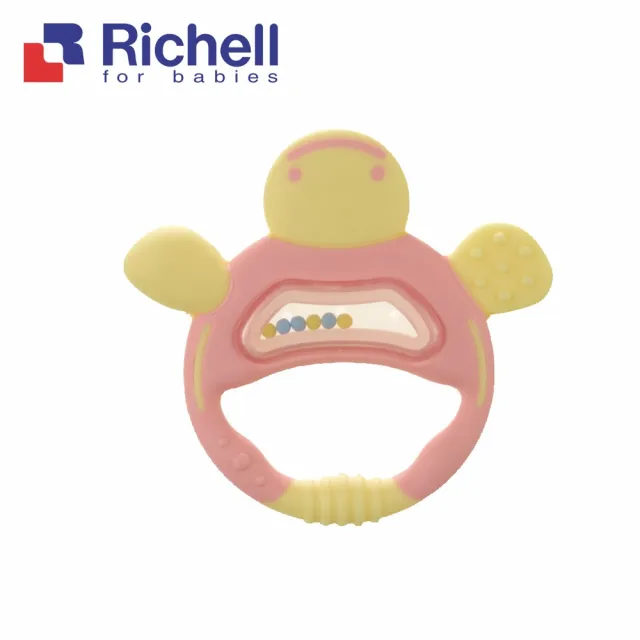 【Richell 利其爾】官方授權_ 固齒器系列_盒裝(從口部和手接受刺激)