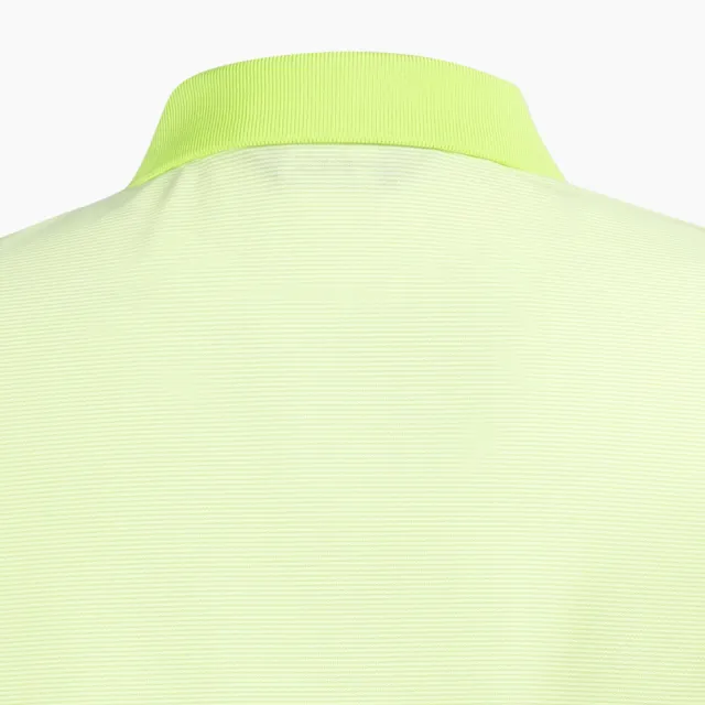 【PING】女款細條紋高爾夫短袖POLO衫-黃(吸濕排汗/抗UV/GOLF/高爾夫球衫/RA20192-35)