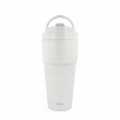【WOKY 沃廚】2+1超值組_二代渾圓杯 鈦陶瓷款770ml-附彈跳&矽膠粗吸管(隨行杯/吸管杯/保溫杯/保溫瓶)