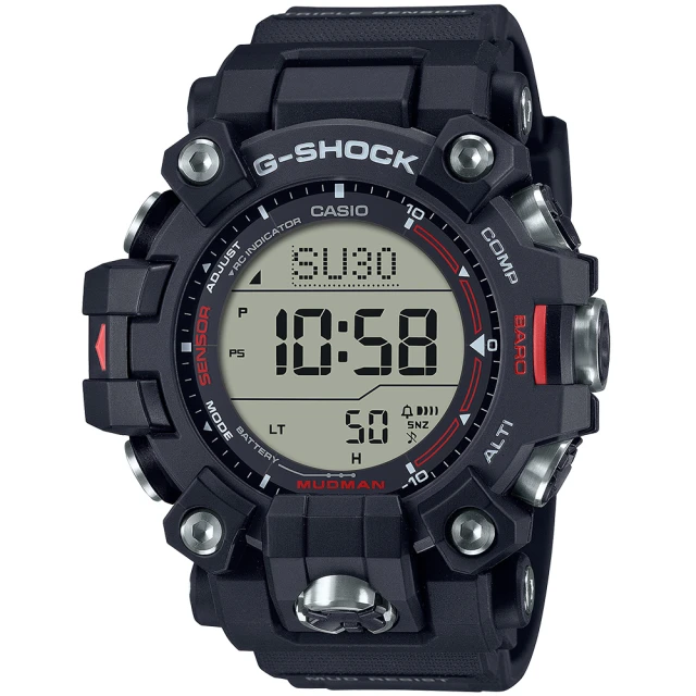 CASIO 卡西歐 G-SHOCK Master of G-Land系列 防泥結構太陽能電波校時電子錶(GW-9500-1/速)