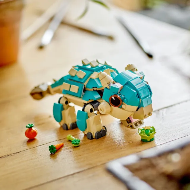 【LEGO 樂高】侏儸紀世界系列 76962 甲龍小鼓(Baby Bumpy: Ankylosaurus 恐龍玩具 禮物)