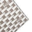【BALLY】PNT 經典新款幾何LOGO印花對折8卡短夾(淺棕)