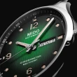 【MIDO 美度】全新Multifort先鋒M天文台認證腕錶 黑綠漸變面42㎜-加上鍊機＆多豪禮 M6(M038.431.11.097.00)