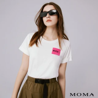 【MOMA】時尚後抓皺圓領T恤(三色)