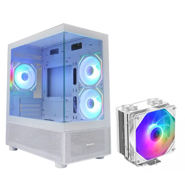 【微星平台】i5十四核GeForce RTX4060 Win11{夜冠騎士W}電競機(i5-14500/B760/32G D5/1TB/WiFi6)