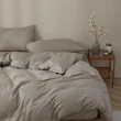 【AnD HOUSE 安庭家居】自由配-雙人床包枕套組-MIT 200織精梳棉(雙人/30色任選/100%精梳棉)