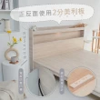 【藤原傢俬】白色戀人木芯板收納空間床組-單抽5尺雙人(置物空間床架/床底+床頭+單抽屜)