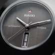 【Rado 雷達表】全台限量 DiaStar鑽星創始型機械錶 碳灰款38㎜-加上鍊機6豪禮 R01(R12160103)