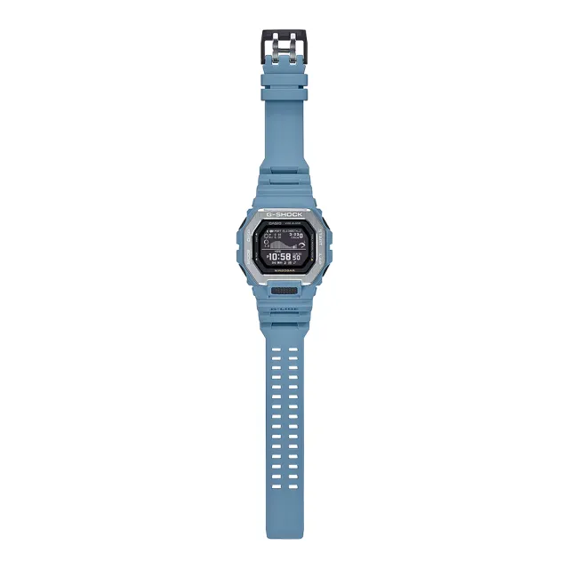 【CASIO 卡西歐】G-SHOCK 衝浪運動藍芽手錶 送禮 禮物 推薦(GBX-100-2A)