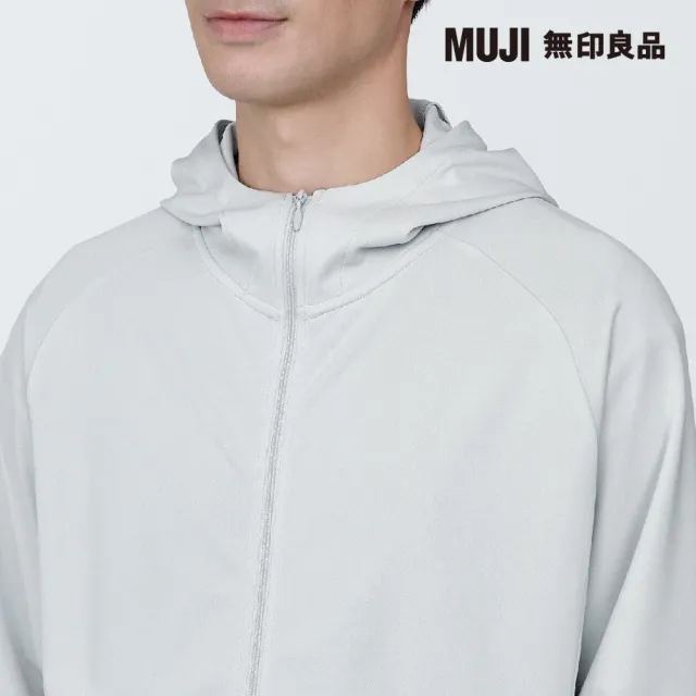 【MUJI 無印良品】男抗UV速乾聚酯纖維拉鍊外套(共5色)
