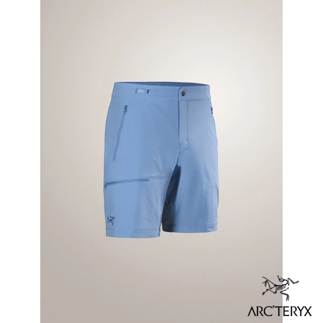 Arcteryx 始祖鳥官方直營 男 Gamma 輕量軟殼短褲(石洗藍)