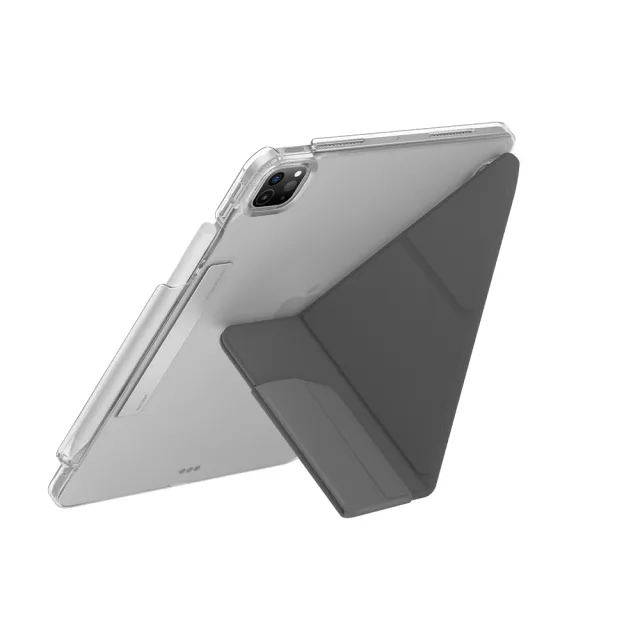 【UNIQ】iPad Pro 11 2024 M4 Camden Click 磁吸設計帶筆槽多功能極簡透明保護套
