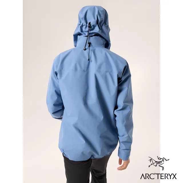 【Arcteryx 始祖鳥官方直營】男 Alpha SV 防水外套(石洗藍)