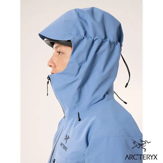 【Arcteryx 始祖鳥官方直營】男 Alpha SV 防水外套(石洗藍)