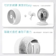 【DIKE】8吋自動擺頭循環扇 三段風速電風扇 桌扇 電扇(左右上下送風)
