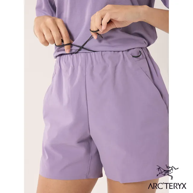 【Arcteryx 始祖鳥官方直營】女 Teplo 快乾短褲(藍香紫)