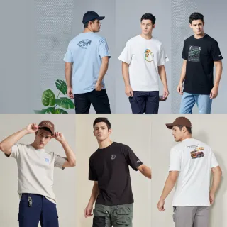 【JEEP】男裝 時尚休閒短袖T恤(多款任選)