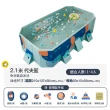 【CGW】免充氣泳池-2.1折疊游泳池附玩水工具(米兒童戲水池 泡澡桶 儲水桶)