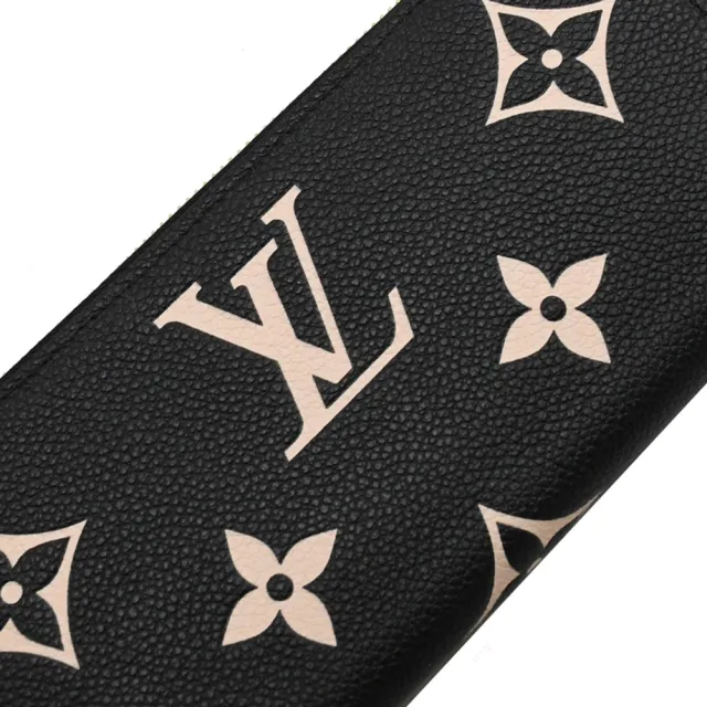 【Louis Vuitton 路易威登】LV M82338 新版經典小牛皮壓花窄版拉鍊零錢長夾(現貨)