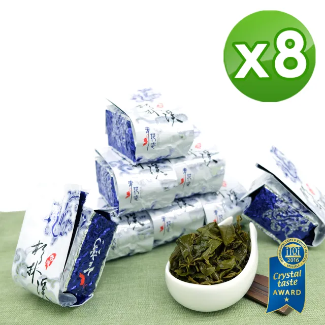 【茶曉得－週期購】杉林溪高山鮮採烏龍茶葉150gx8包(2斤)