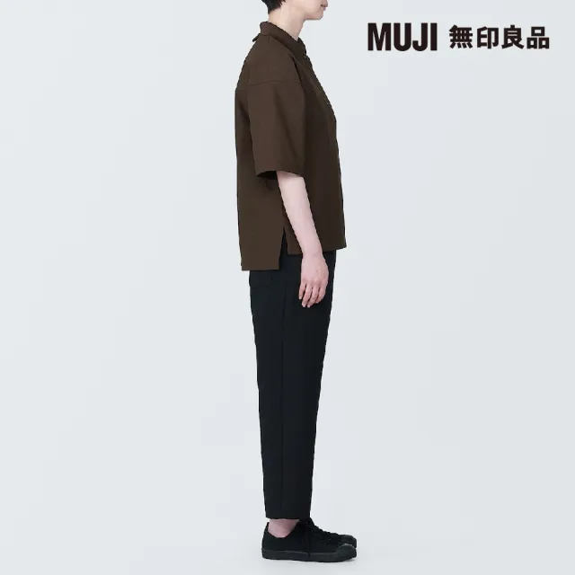 【MUJI 無印良品】MUJI Labo速乾鹿子織拉鍊POLO衫(共3色)