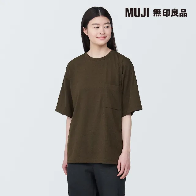 【MUJI 無印良品】MUJI Labo聚酯纖維抗汙吸汗速乾圓領短袖T恤(共5色)