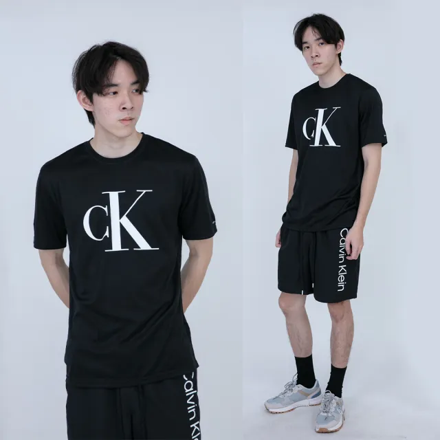 【Calvin Klein 凱文克萊】防曬衣 速乾衣 CK短T  短袖 Calvin Klein 抗UV  T恤 排汗衫 素T(短t)