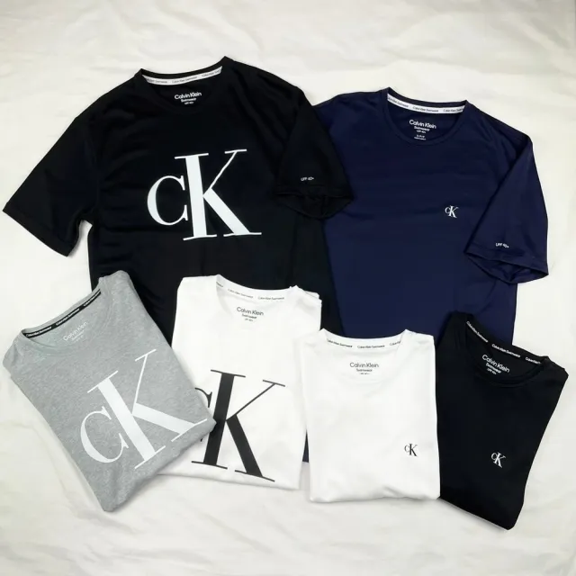 【Calvin Klein 凱文克萊】防曬衣 速乾衣 CK短T  短袖 Calvin Klein 抗UV  T恤 排汗衫 素T(短t)