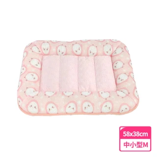 【JohoE嚴選】極致舒適玉石冰雪涼感寵物床墊-中小型M(睡墊/涼墊)