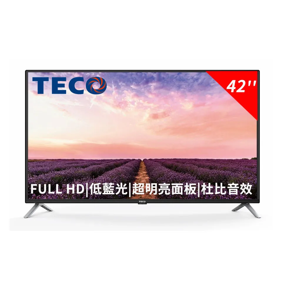 【TECO 東元】42型 FULL HD 低藍光 液晶顯示器_不含安裝(TL42A2TRE)