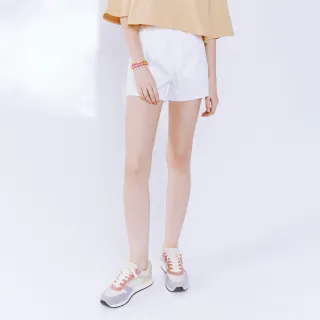 【BRAPPERS】女款 高腰彈性短褲(白)