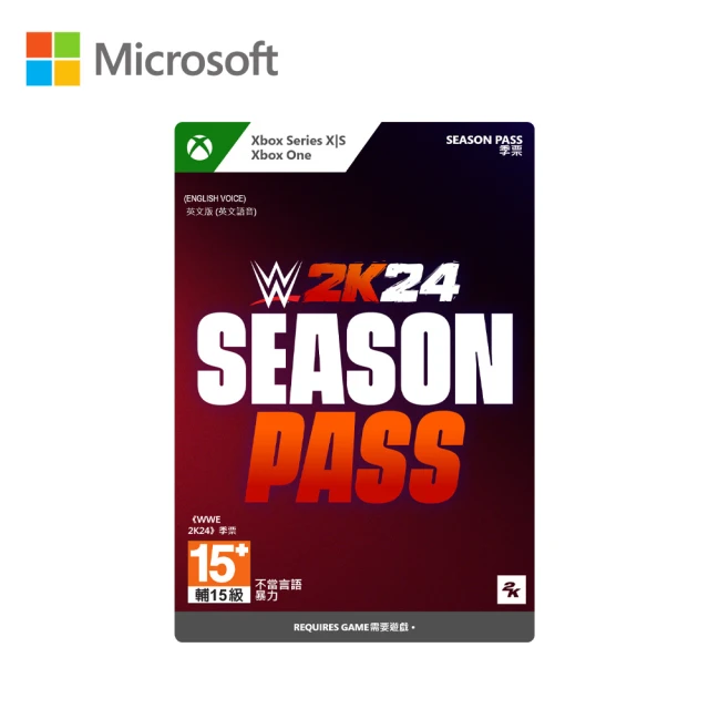 Microsoft 微軟 WWE 2K24 季票(下載版購買後無法退換貨)