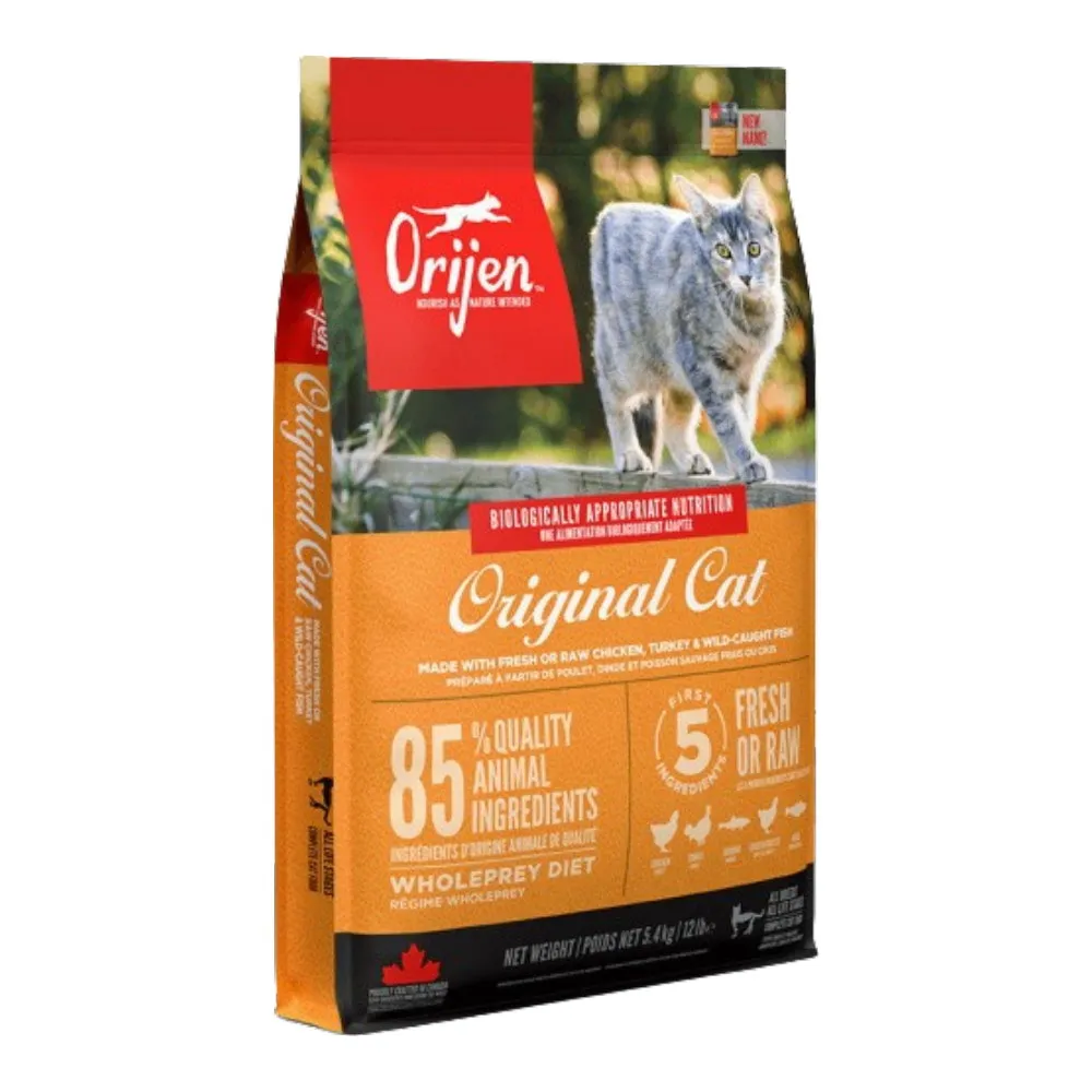 【Orijen】歐睿健-鮮雞愛貓 無榖配方 5.4kg/12lb（全齡無榖鮮肉貓糧）(貓糧、貓飼料、貓乾糧)