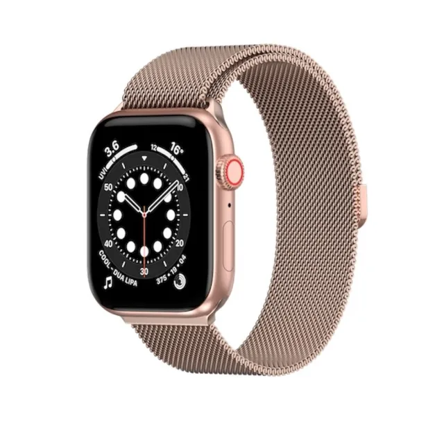 【SwitchEasy 魚骨牌】Apple Watch Mesh 不鏽鋼米蘭磁扣錶帶(Ultra2/Ultra/9/8/7/6/5/4/3/SE)