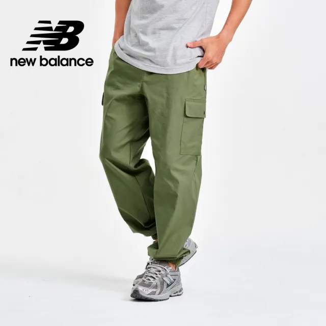 【NEW BALANCE】工裝風大口袋長褲_男性_黑色/軍綠/卡其色任選_AMP41579BK/AMP41579DEK/AMP41579SOT