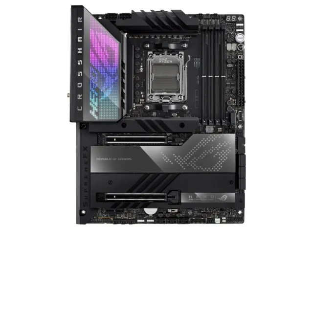 【ASUS 華碩】M+U組合★ROG CROSSHAIR X670E HERO主機板+AMD R5-7600 CPU(C+M)