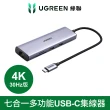 【綠聯】七合一多功能USB-C集線器