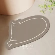 【Hoom 禾慕生活】可愛貓貓軟地墊 買一送一(浴室地墊 硅藻土地墊 吸水地墊 硅藻土軟地墊 矽藻土地墊)
