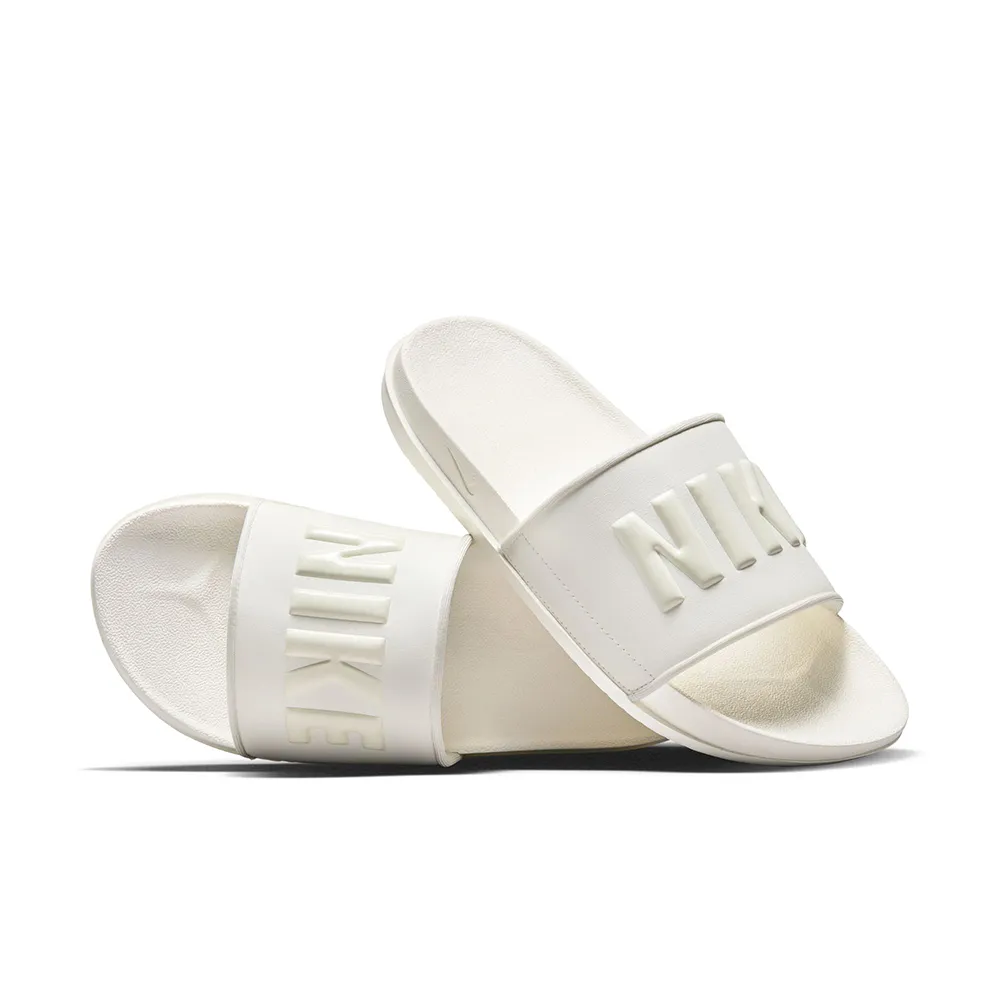 【NIKE 耐吉】WMNS OFFCOURT SLIDE 女 全白 運動拖鞋 休閒 防水 夏日(BQ4632-111)